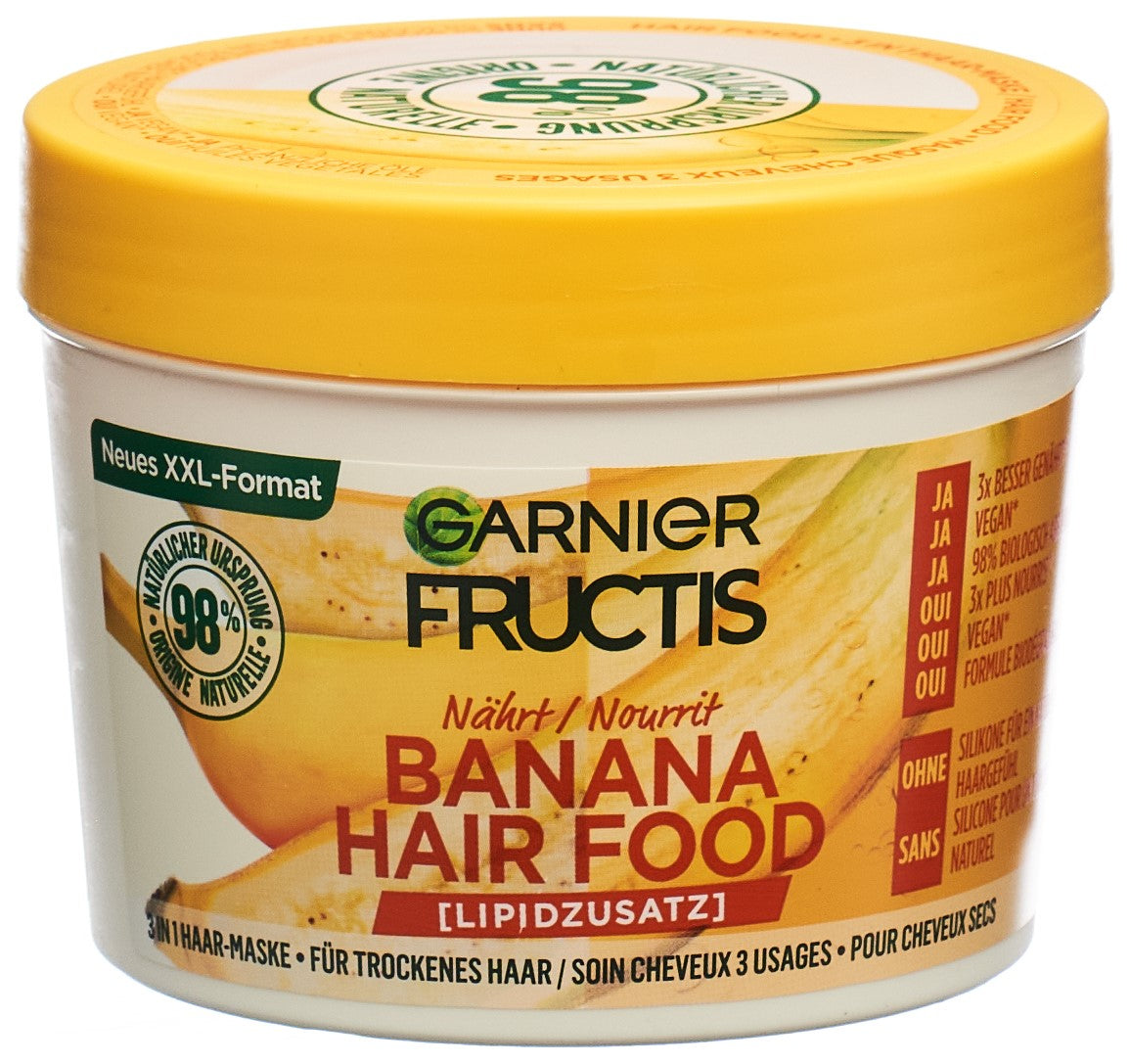 Garnier Fructis Hair Food Masque Cheveux Secs Banane 400ml