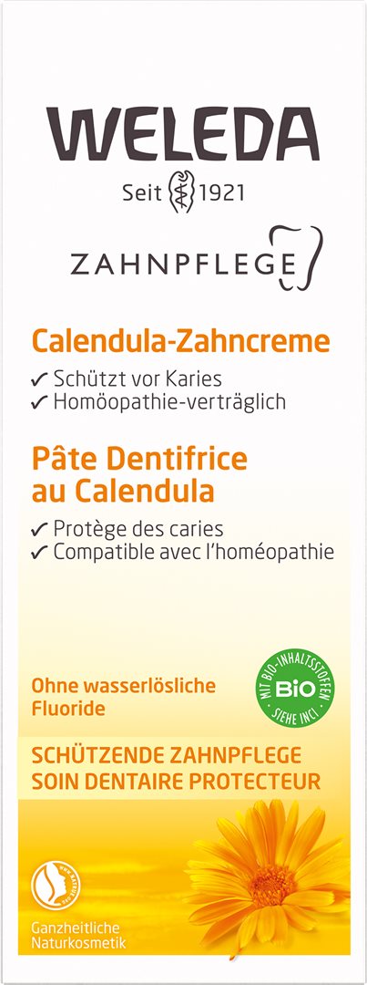 WELEDA pâte dentifrice calendula tb 75 ml