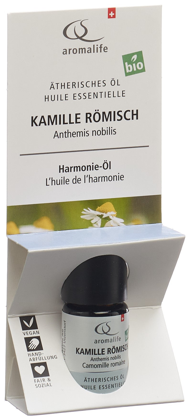 AROMALIFE Huile Essentielle Camomille Romaine BIO 5 ml | Apaisant