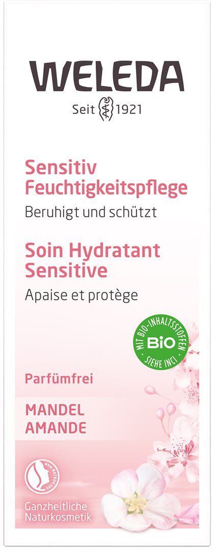 WELEDA AMANDE soin hydratant sensitive 30 ml