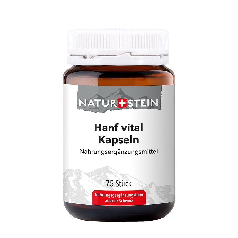 NATURSTEIN Chanvre Vital Caps Bien-être | 75 Capsules