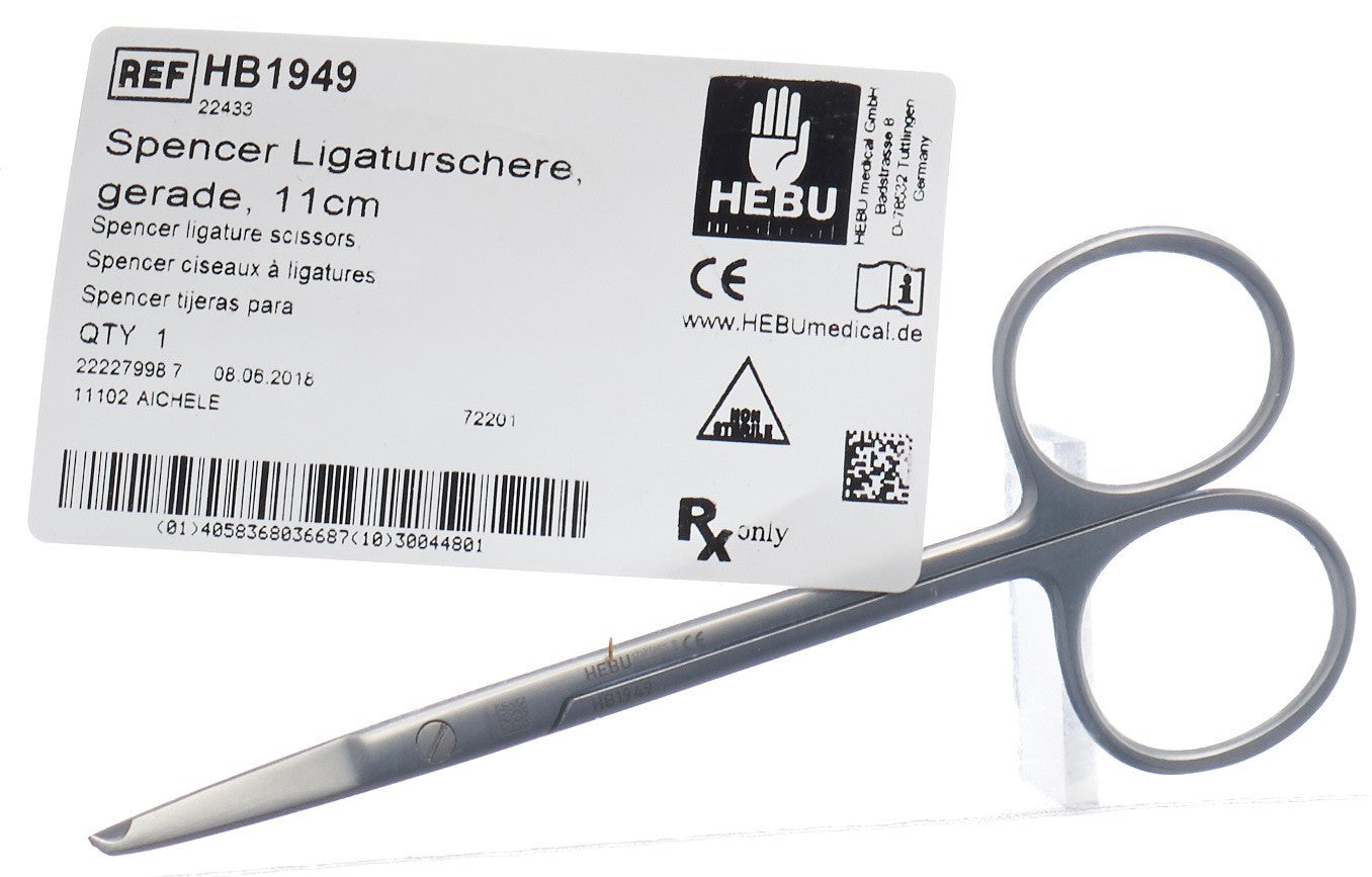 BUTSCH Ciseaux Spencer 10.5 cm Précision Chirurgicale | Dispositif Médical