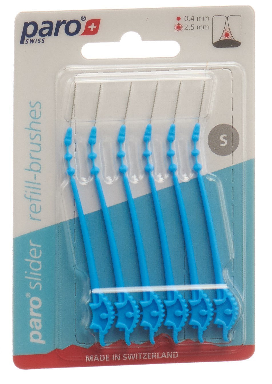 PARO Slider Brossettes Interdentaires S 6 pièces | Nettoyage Efficace