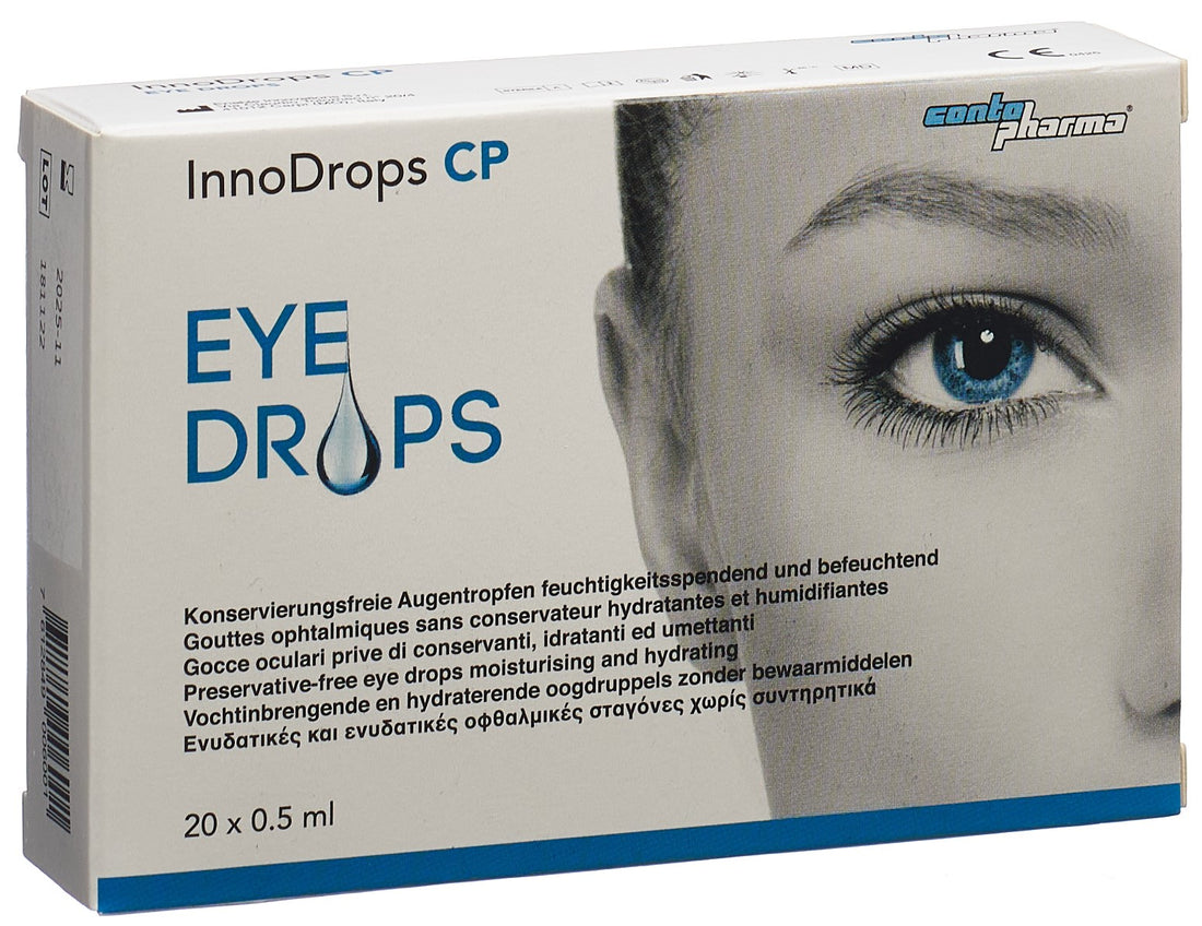 INNODROPS Collyre Hydratant 20 Monodoses 0.5 ml