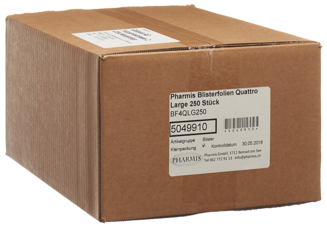 PHARMIS Blister Quattro Large 250 Pièces | Soin &amp; Protection