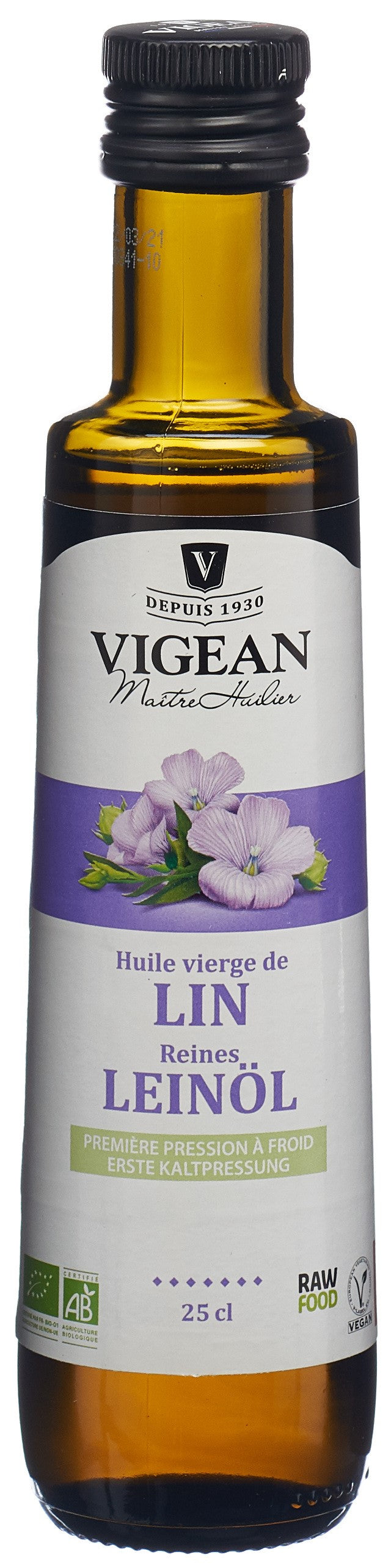 VIGEAN huile de lin 250 ml