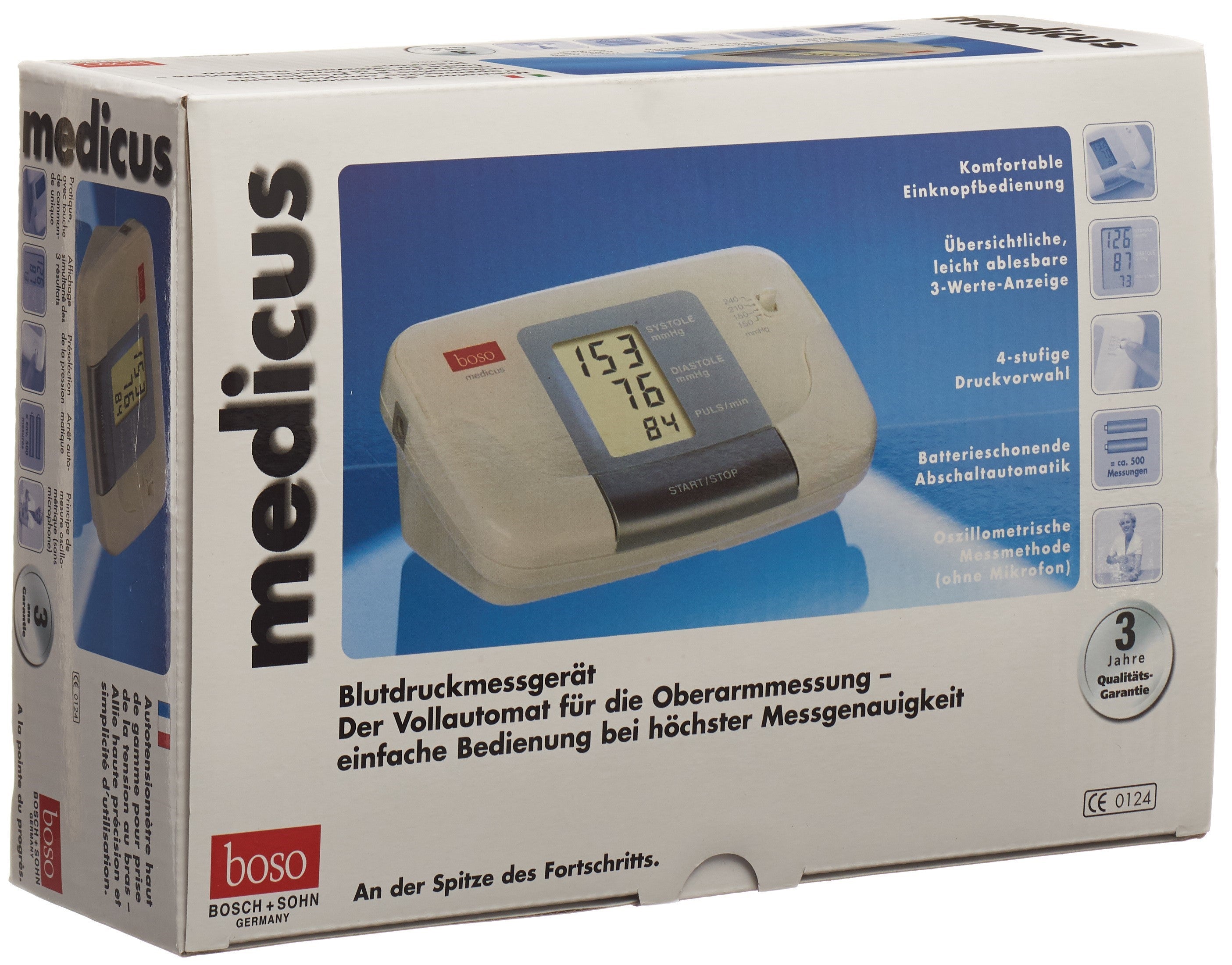 BOSOMEDICUS Tensiomètre Bras Électronique Précis | Appareil Médical