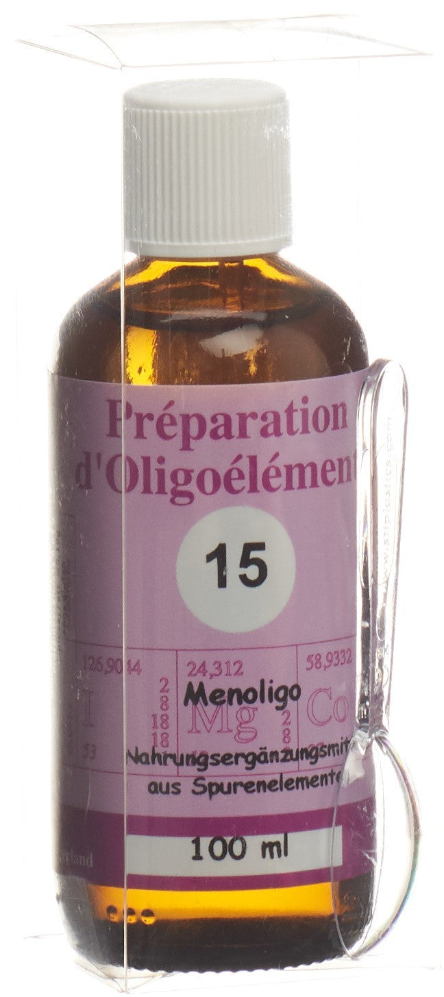 BIOLIGO Menoligo 15 Huile Essentielle Bio | 100 ml