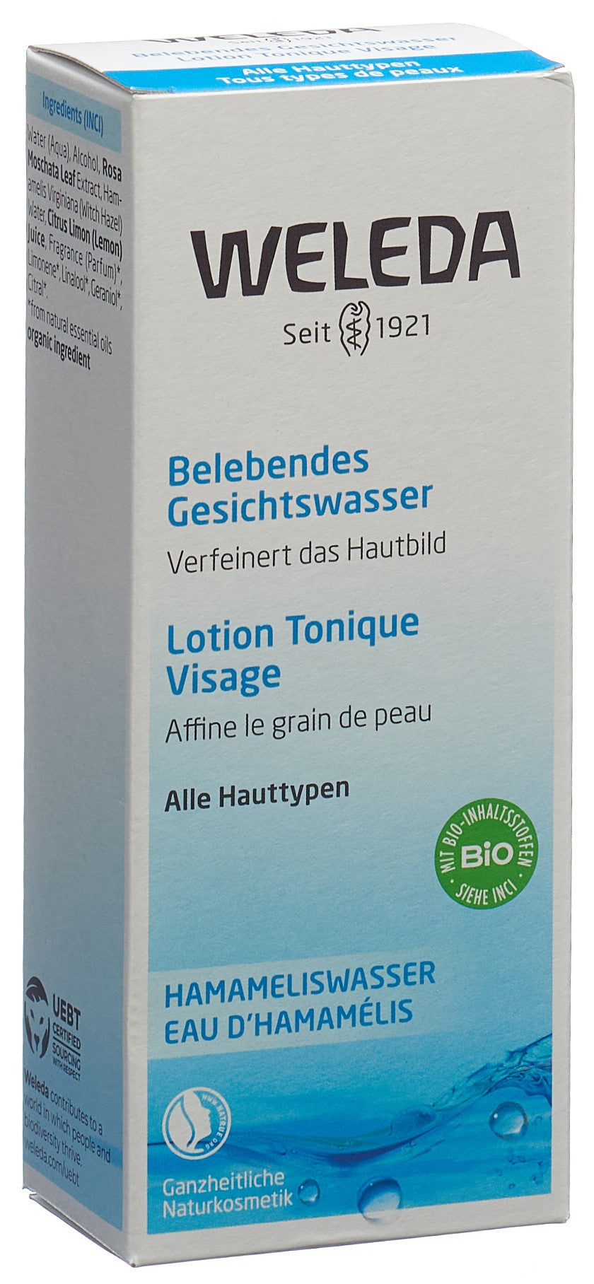 WELEDA lotion visage tonique 100 ml