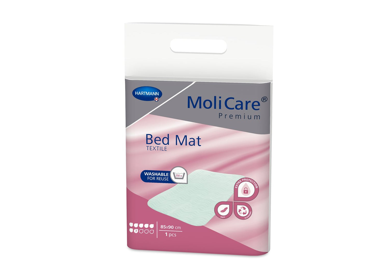 Molicare Alèse Textile 7 85x90cm Protection Confort | Absorbante