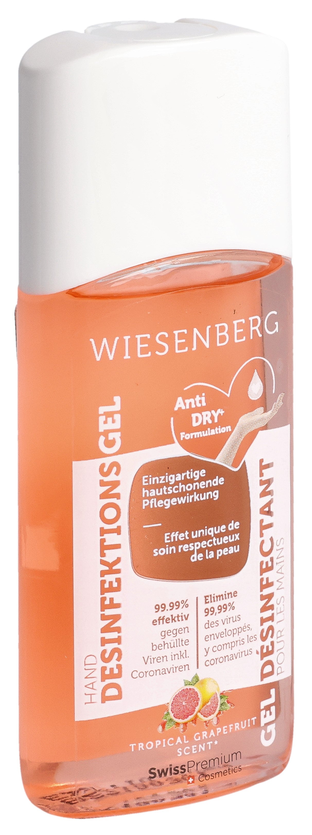 WIESENBERG Gel désinf mains Trop Grapefruit 50 ml