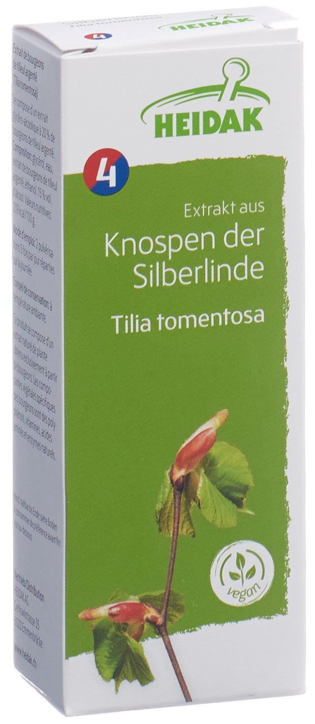HEIDAK Tilleul argenté Macérat Glycériné 30 ml | Calme &amp; Détente