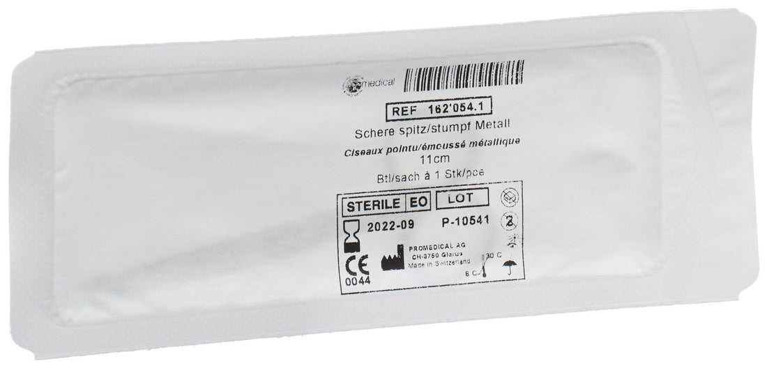 PROMEDICAL Ciseaux Chirurgicals 12cm Pointe Émoussée | Instrument Médical