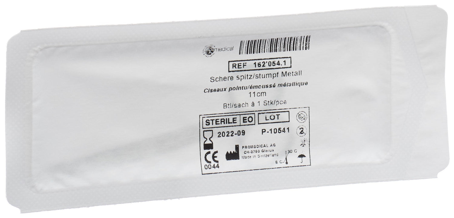 PROMEDICAL Ciseaux Chirurgicals 12cm Pointe Émoussée | Instrument Médical