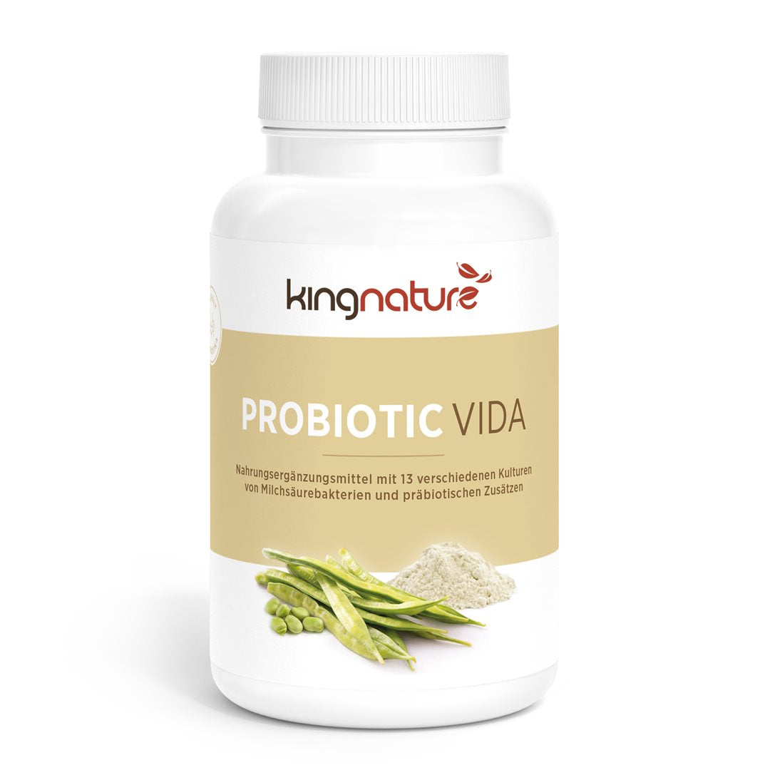 KINGNATURE Probiotic Vida 90 g - Santé Intestinale | Complément Alimentaire
