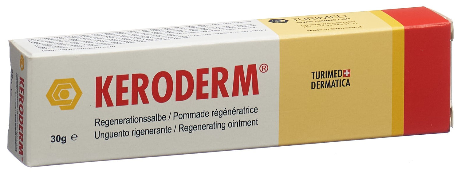 Keroderm Pommade Régénératrice Peau Abîmée | Tube 30g