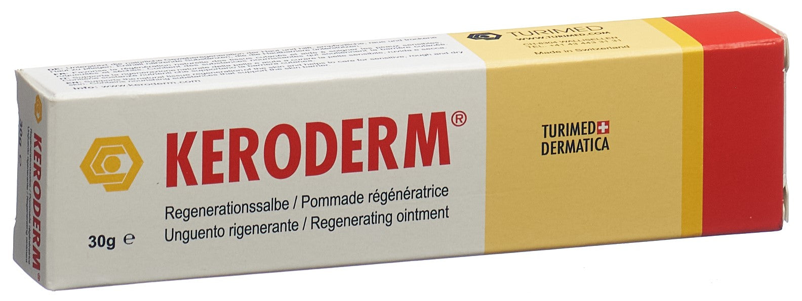 Keroderm Pommade Régénératrice Peau Abîmée | Tube 30g