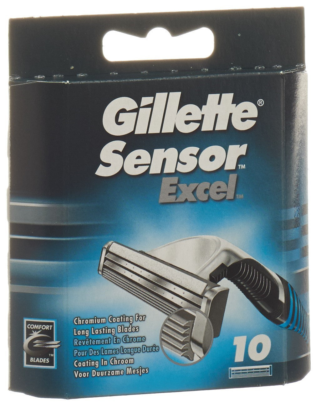 Gillette SensorExcel Lames Rasoir Confort &amp; Précision | 10 Pièces