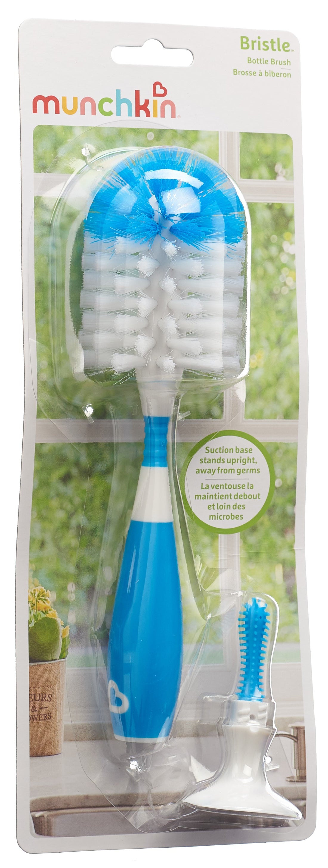 Munchkin Goupillon Biberon &amp; Tétine Hygiène Bébé | Nettoyage Facile