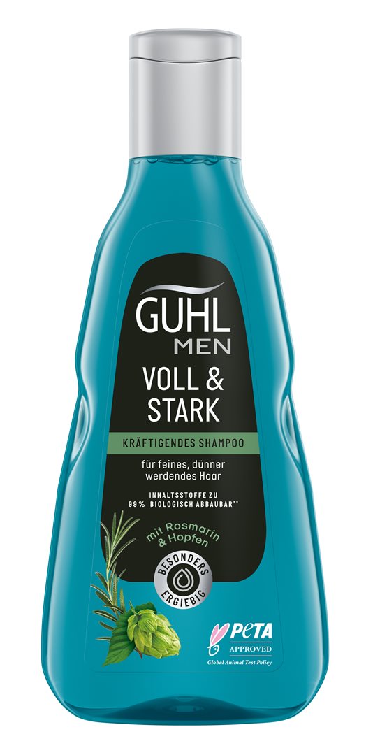 GUHL Men Cheveux Forts Shampooing Fortifiant 250 ml