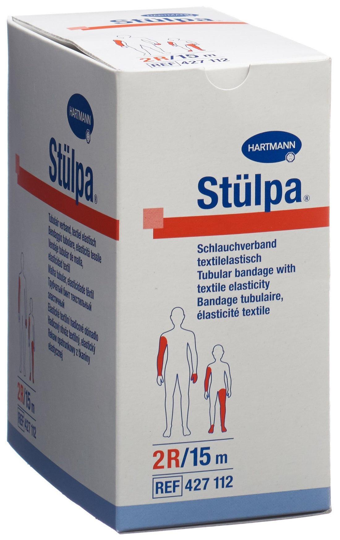 STÜLPA Bandage Tubulaire Taille 2 Confort &amp; Maintien 6cm x 15m