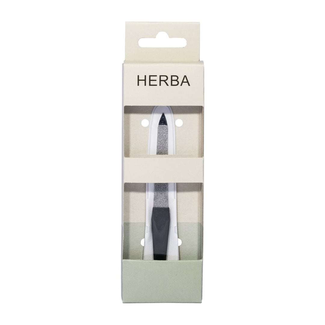 HERBA Lime Saphir 9cm Chrome - Ongles Parfaits | Soin Manucure