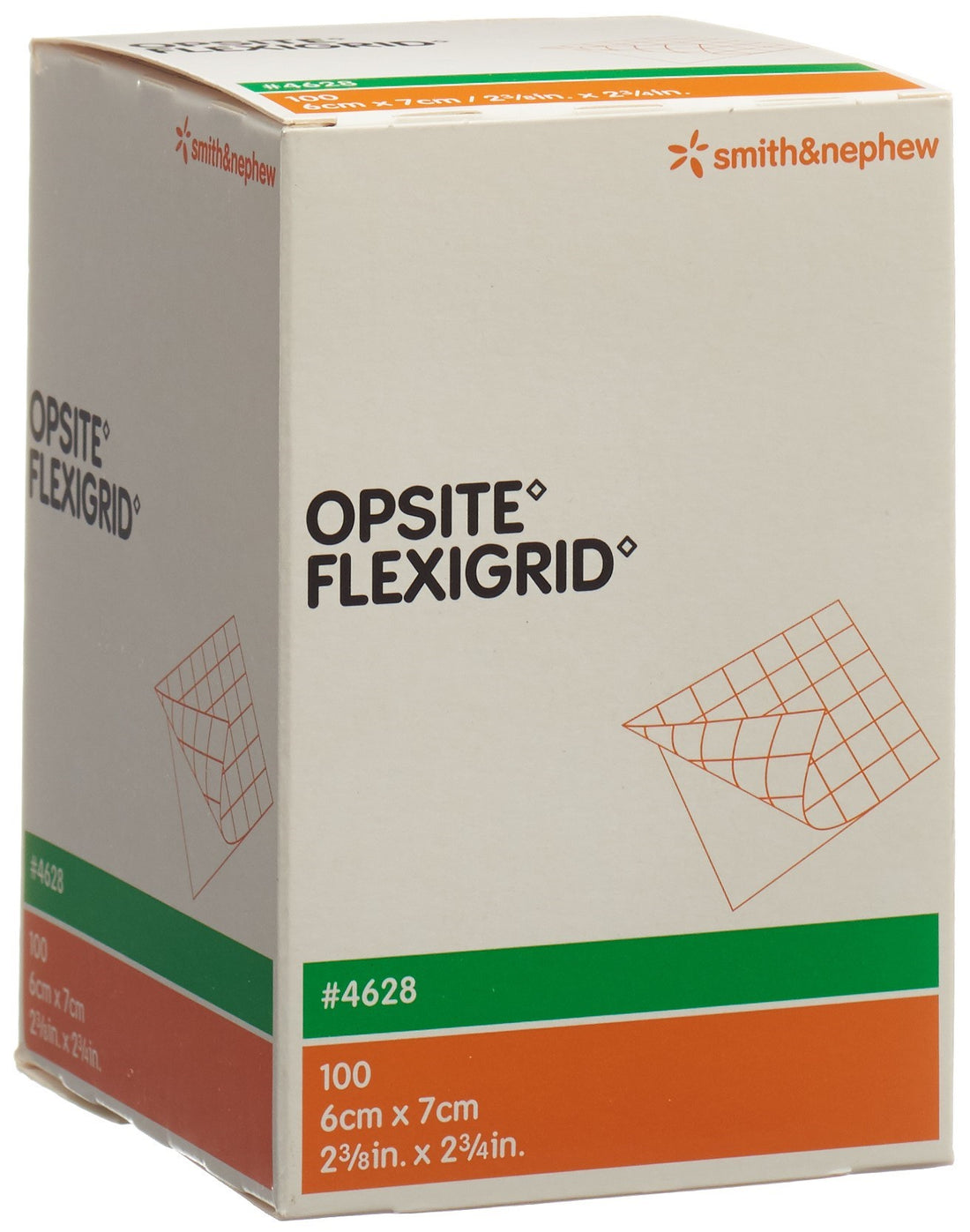 Opsite Flexigrid Pansement Film Transparent 6 x 7 cm | Cicatrisation