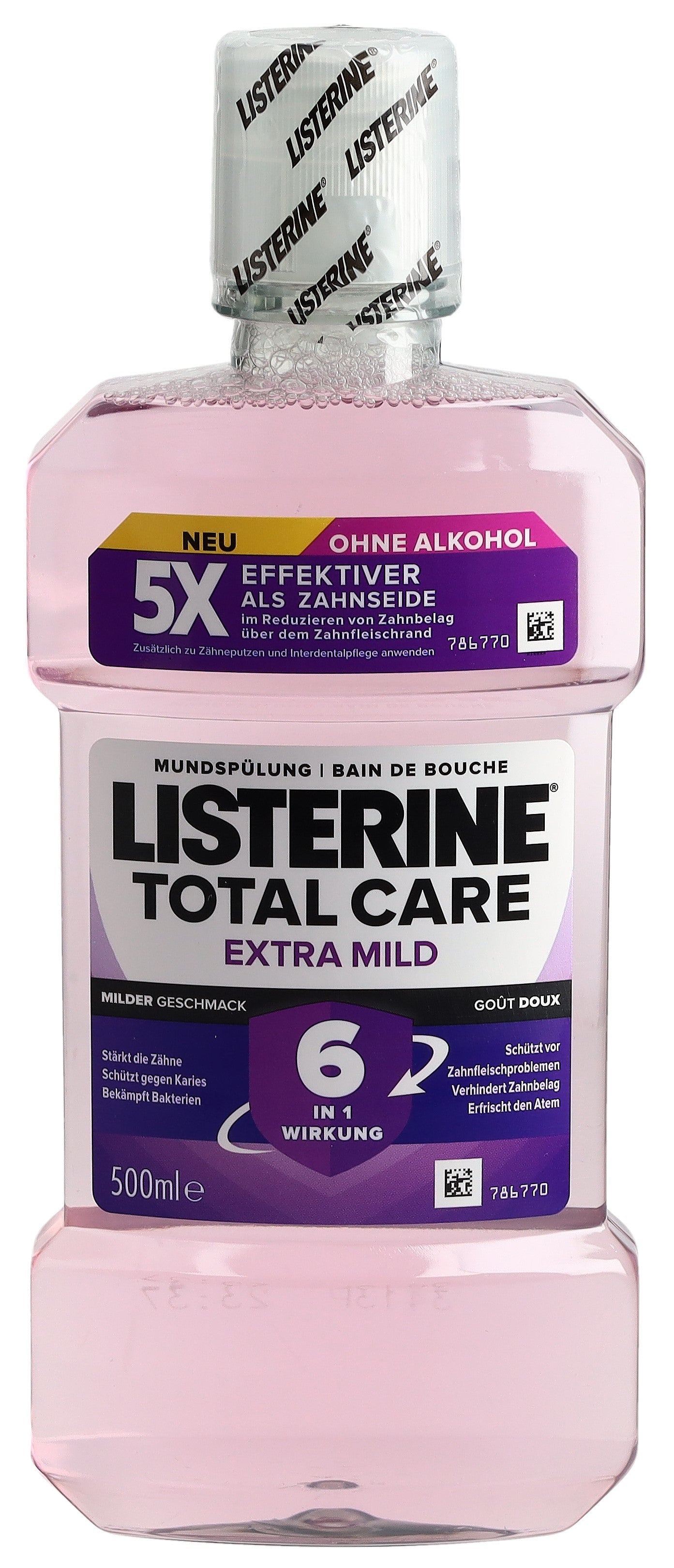 Listerine Total Care Extra Doux Bain de Bouche 500 ml