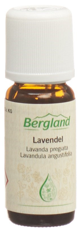 Bergland Huile Essentielle Lavande Fine Bio 10 ml | Apaisante &amp; Relaxante