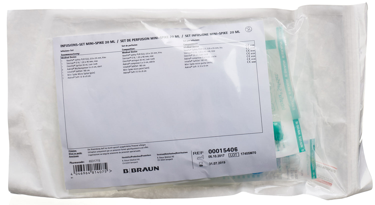B. Braun Set de Perfusion Mini-Spike 20ml | Sécurité &amp; Fiabilité
