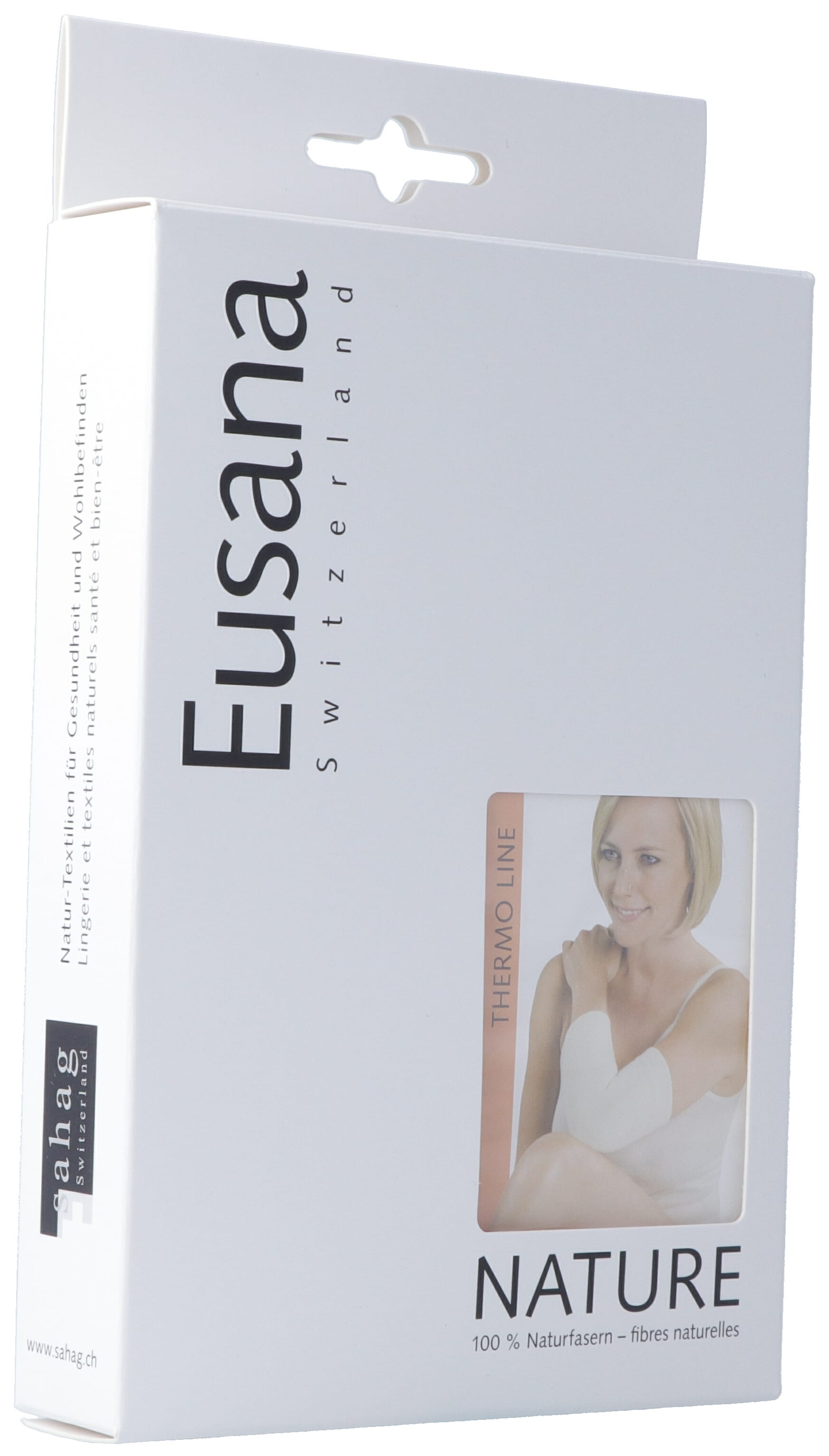 EUSANA Genouillère Double Tricot Taille S Ivoire Confort | Chaleur