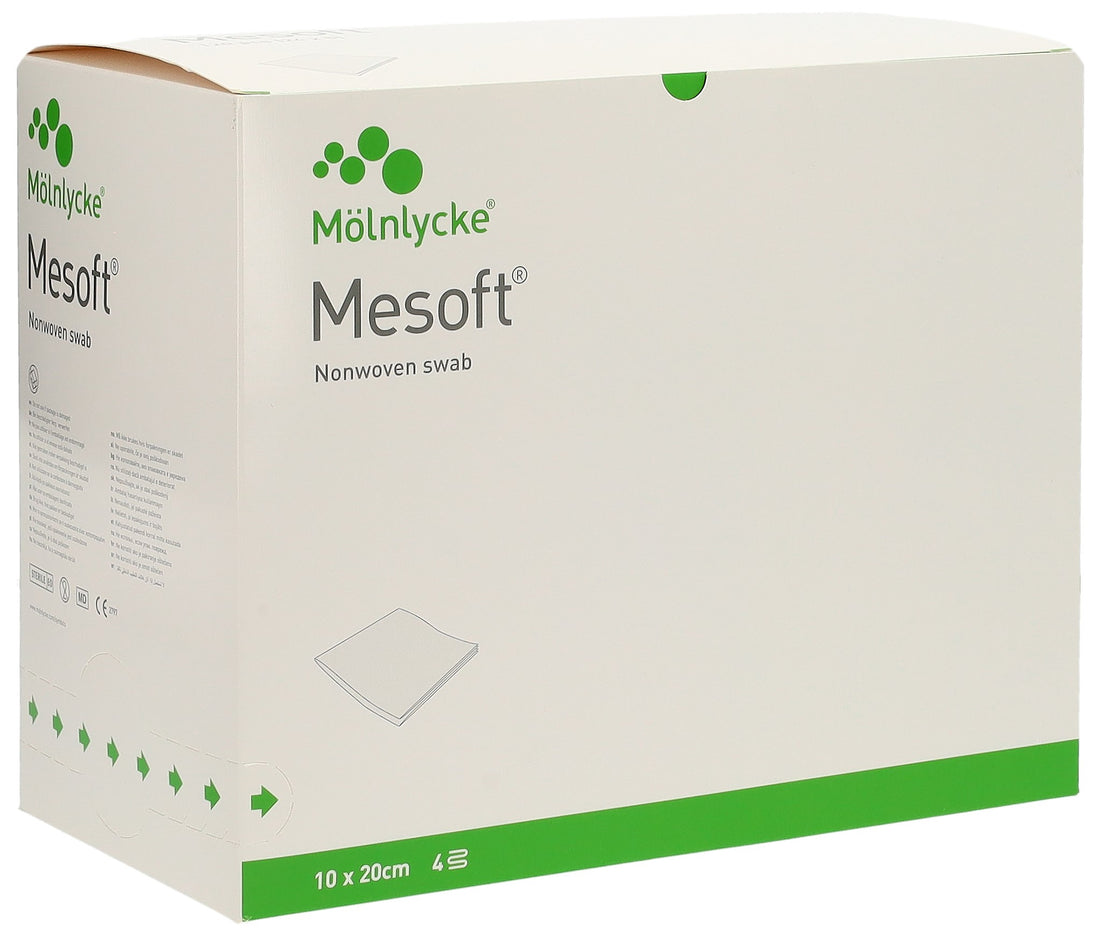 MESOFT NW Compresses Stériles 10x20cm | 24x5 Pièces