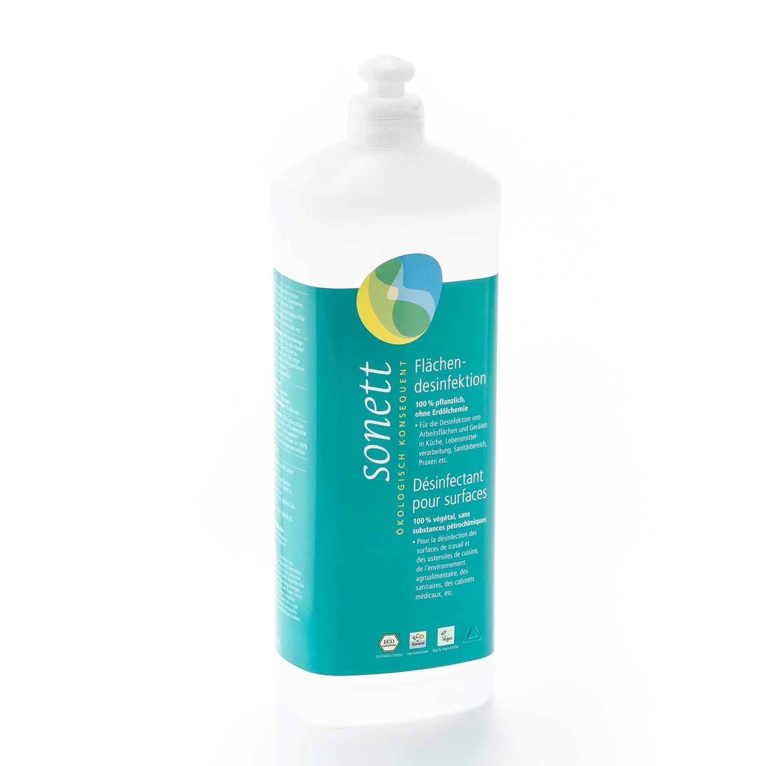 SONETT Désinfectant Surfaces Recharge 1 L | Efficacité Pro