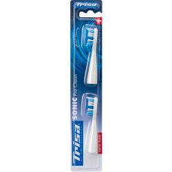 TRISA Sonic Pro Clean Kit Remplacement Brosse à Dents Électrique | 2 Têtes