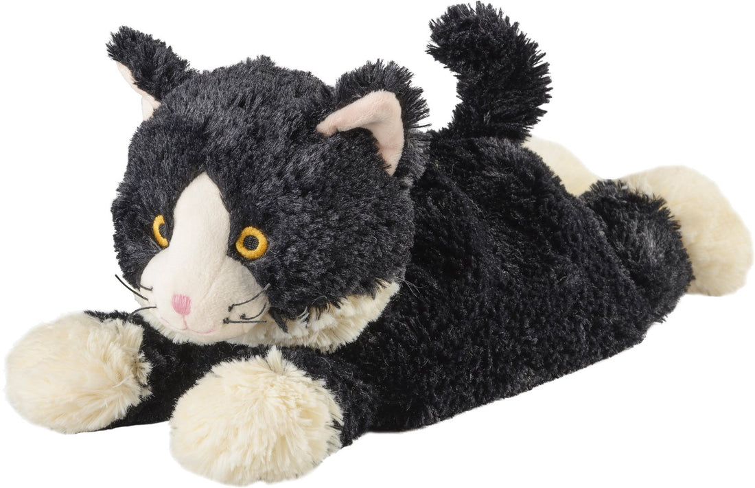 WARMIES peluche réchauffante chat couché