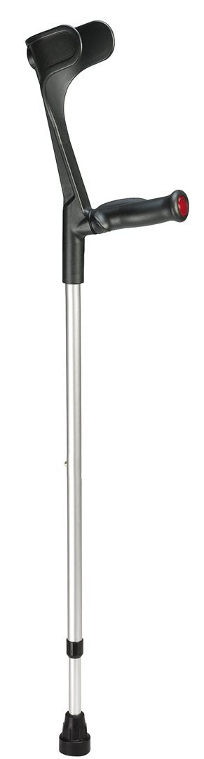 OSSENBERG Béquilles Orthopédiques Aluminium/Noir 140kg | Paire Confort