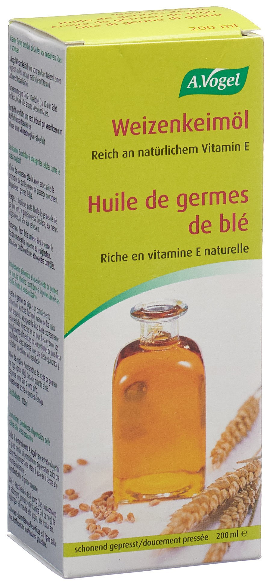 VOGEL huile germes blé 200 ml
