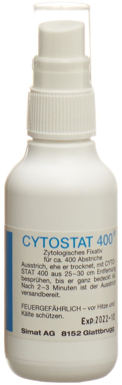 CYTOSTAT Fixatif Vapo pour 400 Frottis | Solution Précise