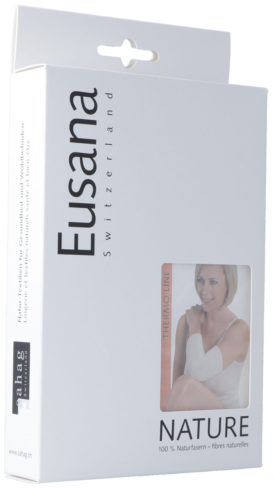 EUSANA Genouillère Double Tricot XXL Confort Chaleur | Ivoir