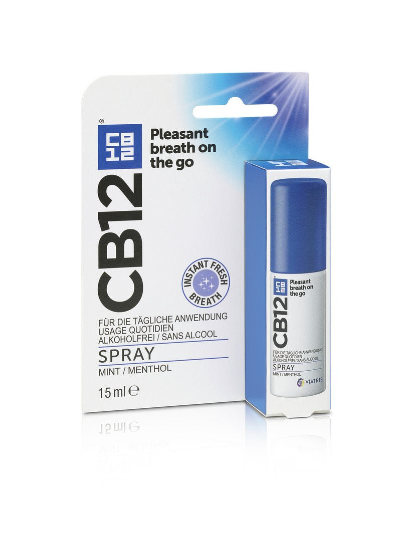 CB12 Spray Haleine Fraîche Mint/Menthol 15 ml