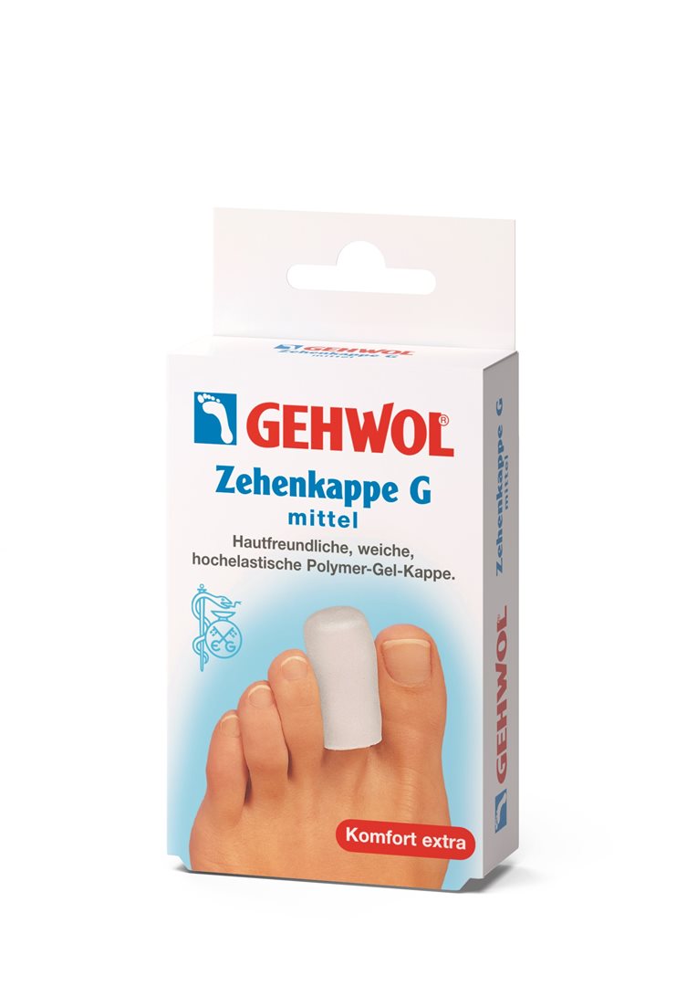 GEHWOL Capuchons Orteils G Moyen Protection &amp; Confort | 2 Pièces