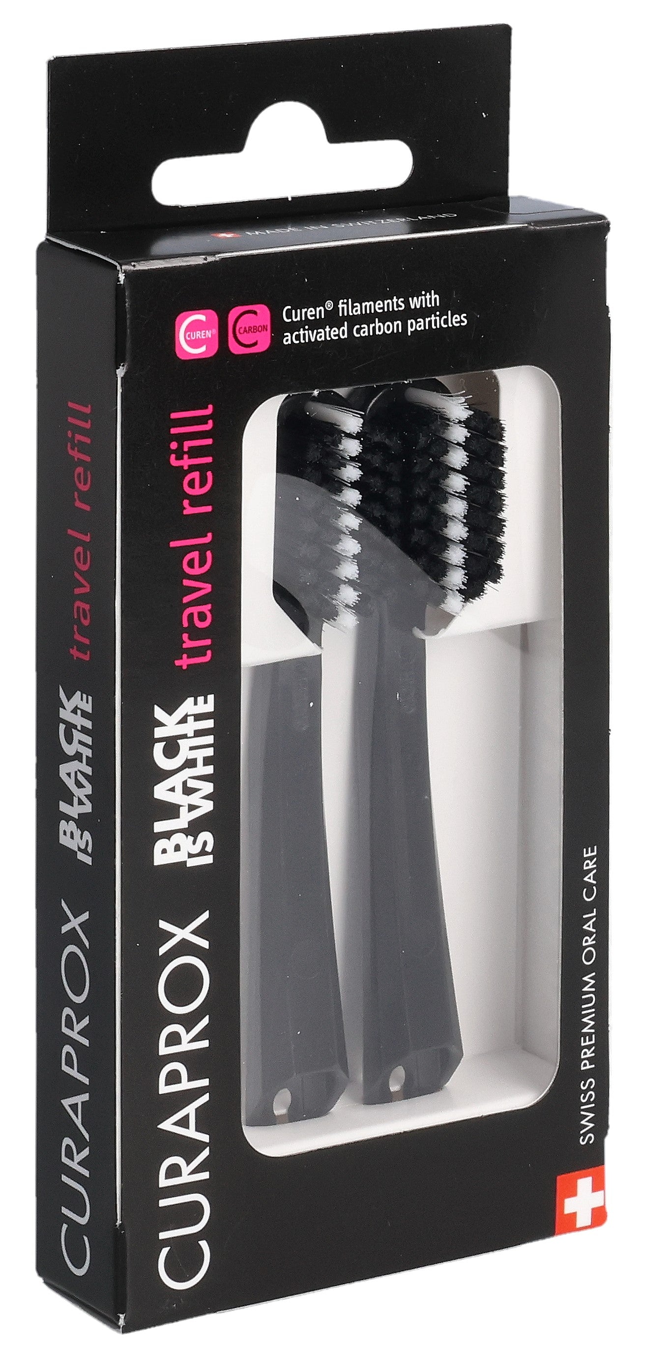 CURAPROX Black is White Recharge Voyage Blancheur | 2 x 90ml