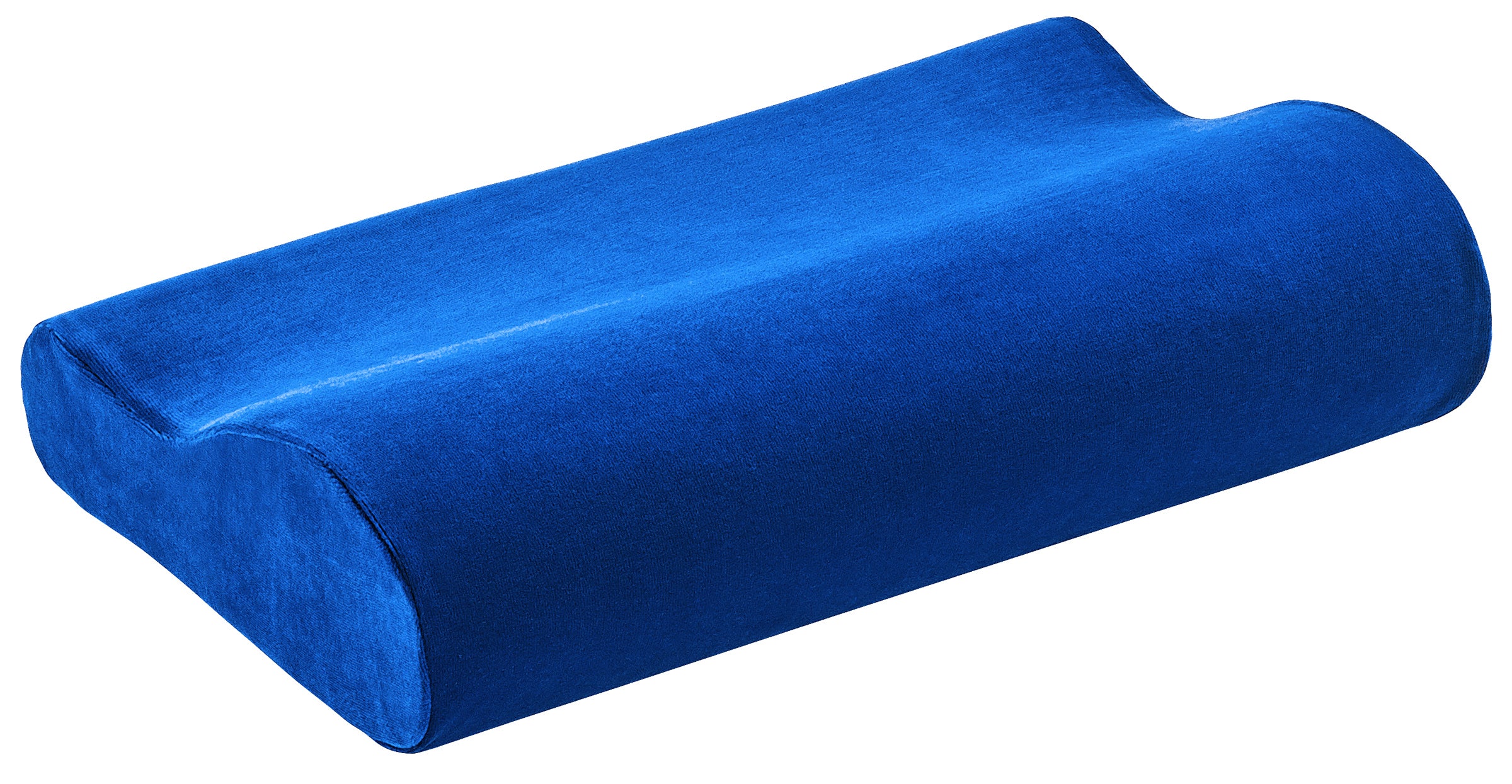 ELSA Oreiller Cervical Velours Royal 50x11cm Confort &amp; Soutien