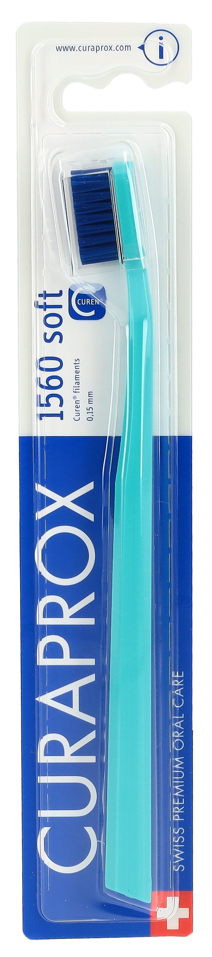 CURAPROX Brosse à Dents Sensitive Compact Soft 1560 | Douceur &amp; Efficacité