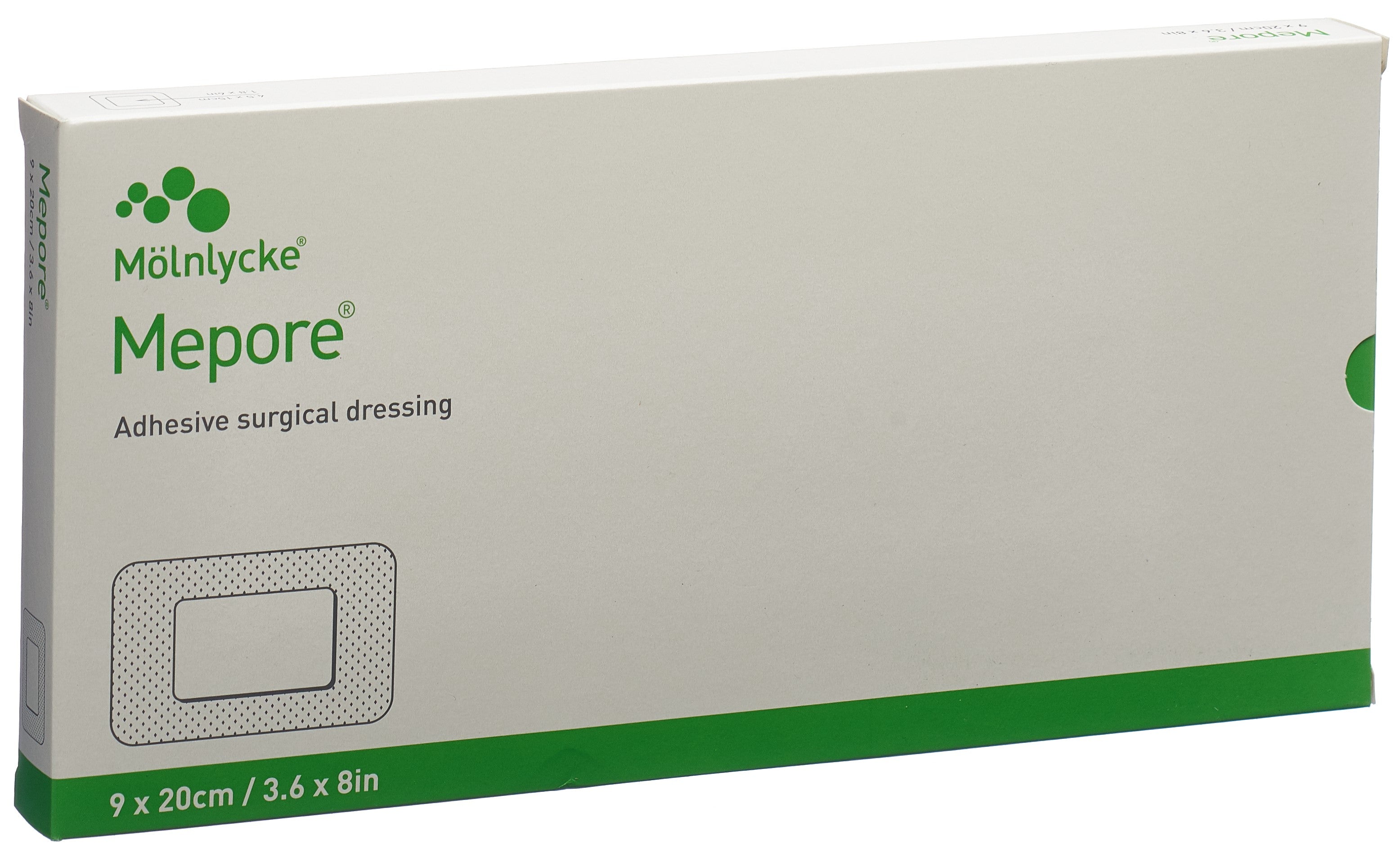 MEPORE Pansement Vulnérisation 20x9cm Coussinet 15x5cm | Soin Cicatrisant 5 Pièces