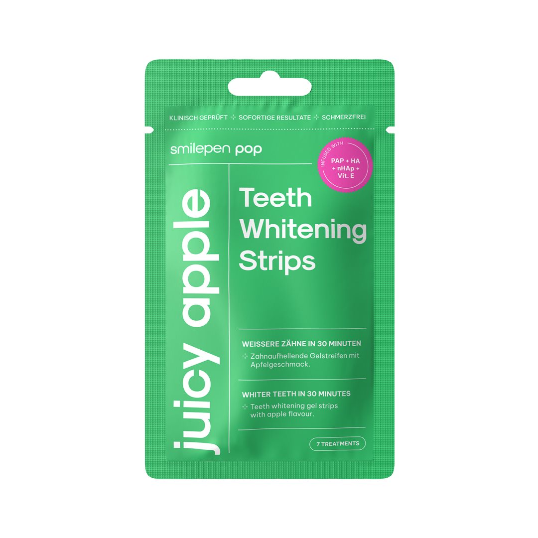 SMILEPEN Pop Bandelettes Blanchissantes Juicy App 7 Jours | 14 Bandelettes