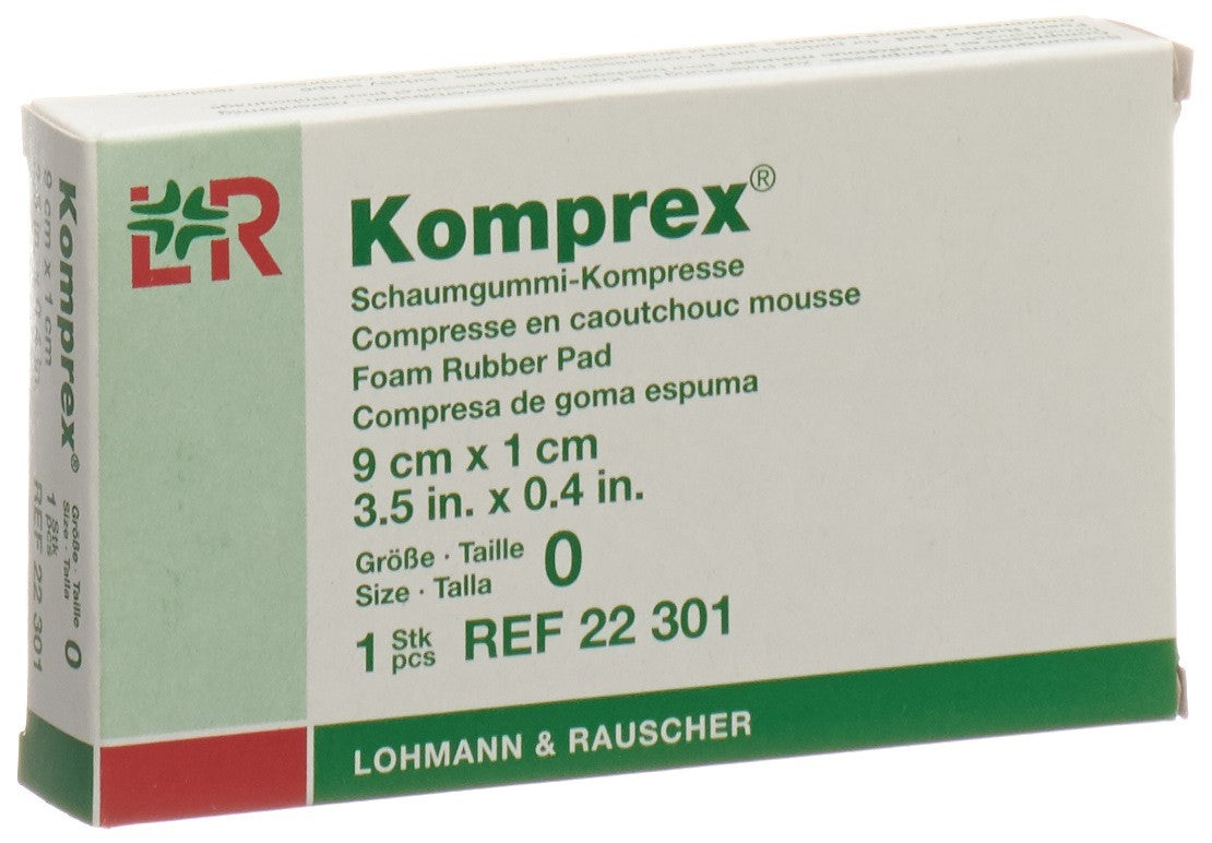 KOMPREX Caoutchouc Mousse Confortable 9 x 5 x 1 cm | Protection Pieds