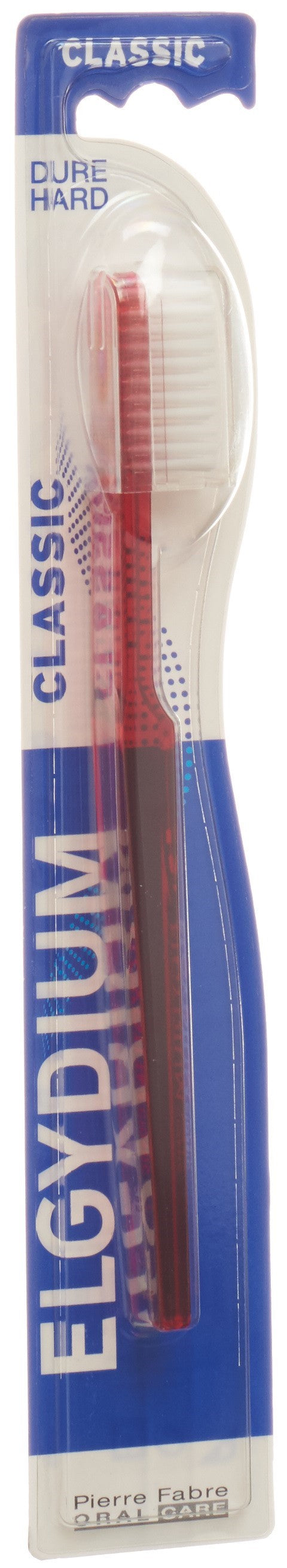 ELGYDIUM Classic Brosse à Dents Adulte Dure | Soin Buccal Efficace