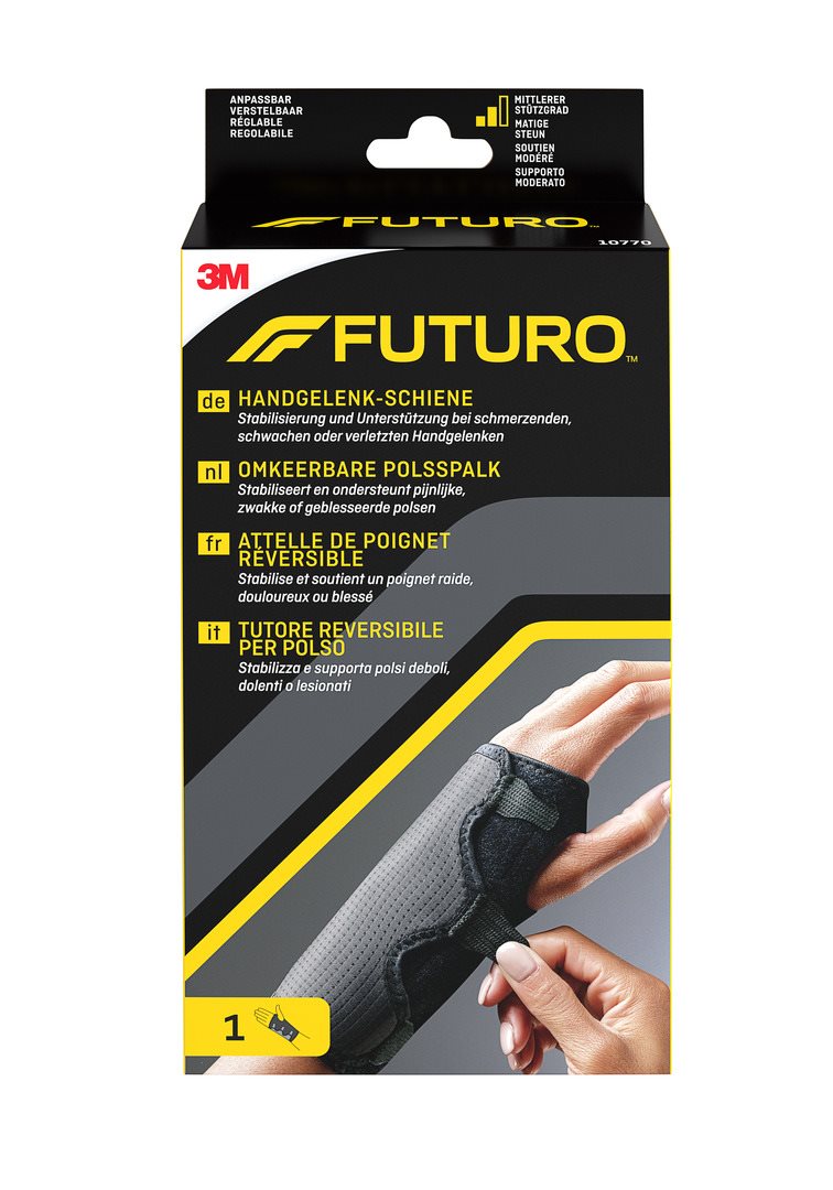 3M FUTURO attelle poignet réversible ajustab noir