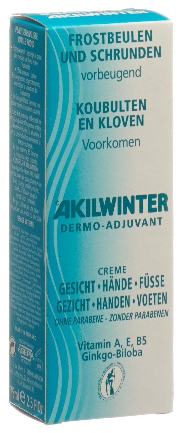 AKILEINE Dermo Akilhiver crème engelure 75 ml
